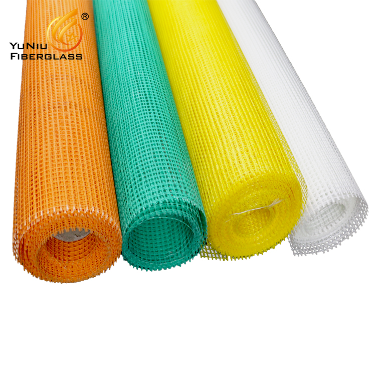 Factory price newest glass fiber mesh 145gsm 6*6mm
