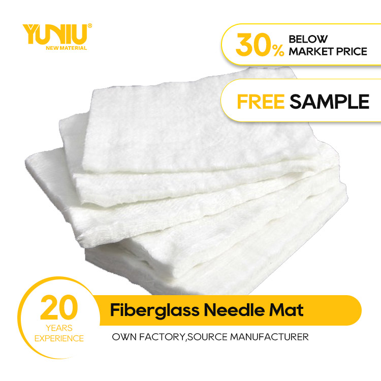 High performance For Home Heating E-glass Needle Mat
