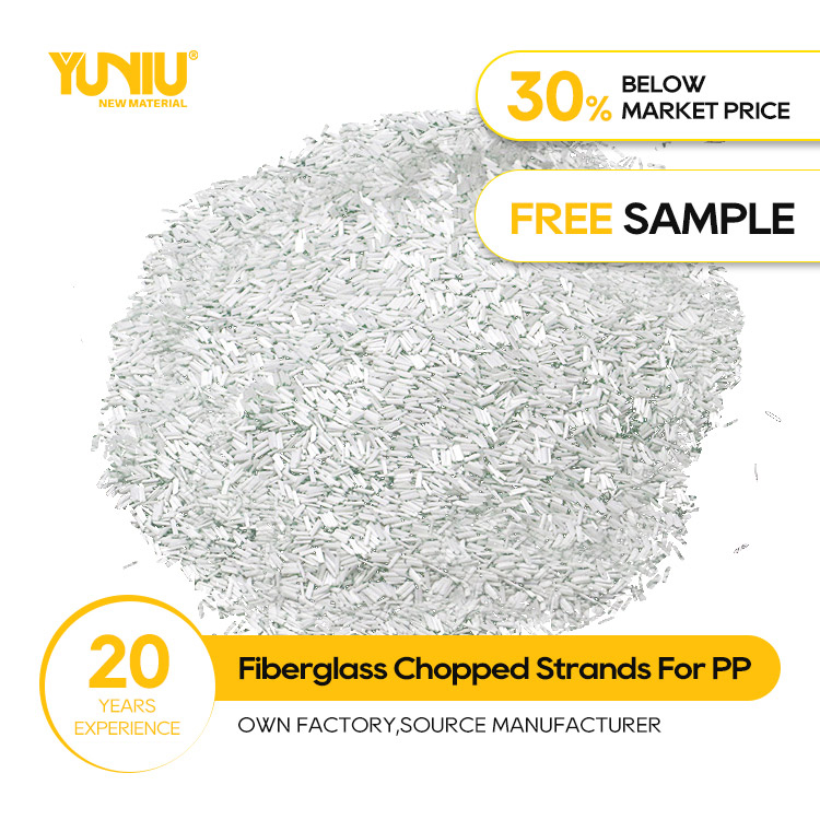 Chopped strands for PA PP PBT 10-13um Quickly Wet-out