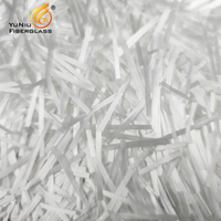 Manufacture lower price Chopped Strand Glass Fiber for Reinforced Concrete